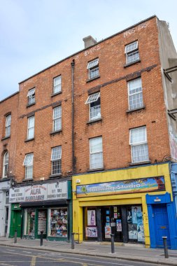 İrlanda 'daki tarihi binaların manzarası