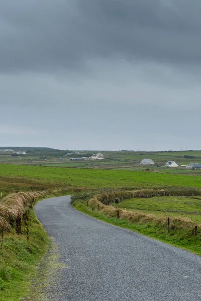 Landschaft Der Straße Den Bergen — Stockfoto