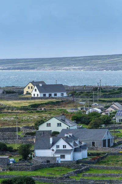 Campagna Con Fattoria Antiche Mura Penisola Beara Cork Repubblica Irlanda — Foto Stock