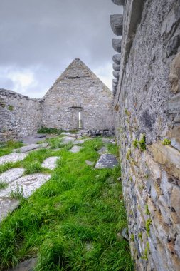 İrlanda manzaralı bir yer. seyahat kavramı