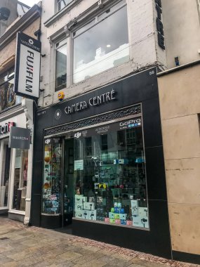 İrlanda manzaralı bir yer. seyahat kavramı