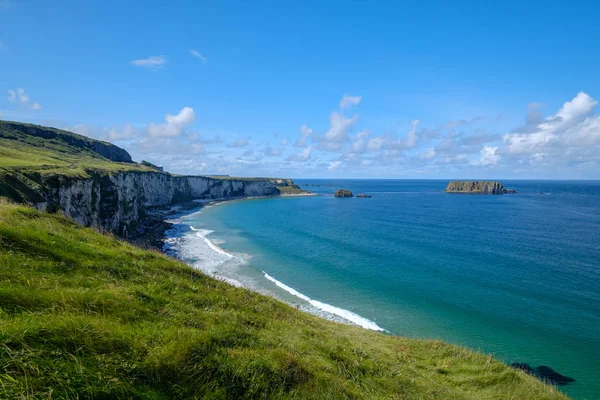 Escénica Costa Rocosa Del Mar Irlanda Europa —  Fotos de Stock