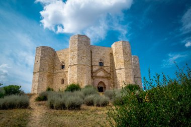 Eski kale Matera antik kenti Basilicata, İtalya 