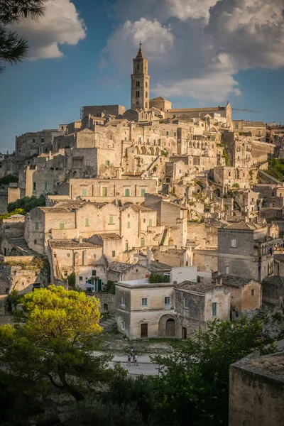 Cidade Antiga Cidade Matera Região Basilicata Itália — Fotografia de Stock