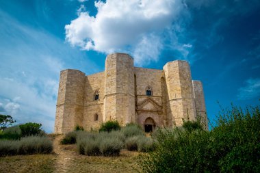 Eski kale Matera antik kenti Basilicata, İtalya 
