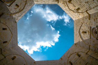 Antik Bina Matera Köyü Basilicata, İtalya 