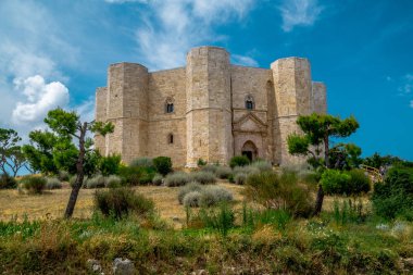 Eski kale Matera antik kenti Basilicata, İtalya 