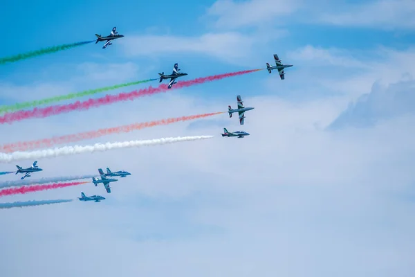 Bellaria Igea Marina Rimini Itália Junho 2017 Jatos Força Aérea — Fotografia de Stock