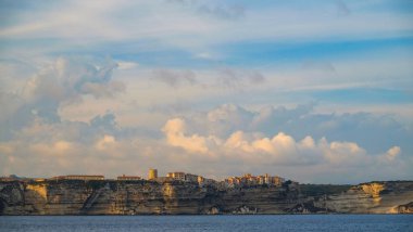 Saline, İtalya 'da deniz manzarası