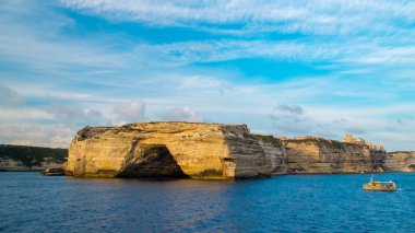 Saline, İtalya 'da deniz manzarası