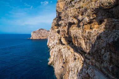 Yazın deniz manzarası