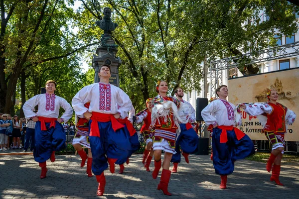 Poltawa, ukraine - 09. September 2019: Feier des 250. Jahrestages der Geburt eines prominenten ukrainischen Schriftstellers, Dichters, Schriftstellers, Dramatikers, Gründers der neuen ukrainischen Literatur und Pu — Stockfoto