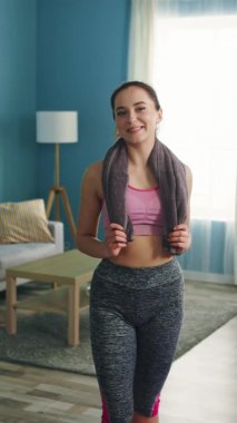 Spor Kadını Dikey Potrait