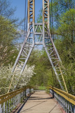 Nalchik güneşli bahar görünümü, Kabardey-Balkar başkenti, Rus