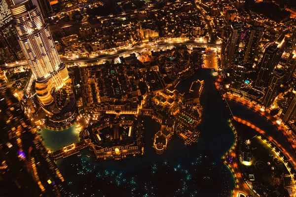 Evening Night View Modern Dubai United Arab Emirates — Stok Foto