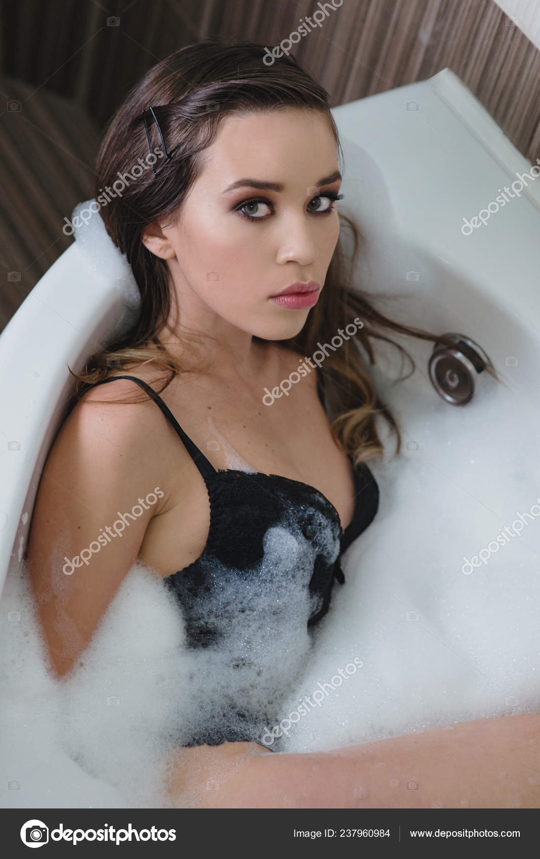 excel Chinese cabbage Children Center Sensual Girl Lingerie Bath Foam Stock Photo by ©Kateryna_Mostova 237960984