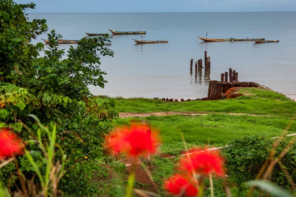 Yongoro Sierra Leona Junio 2013 África Occidental Las Playas Yongoro — Foto de Stock