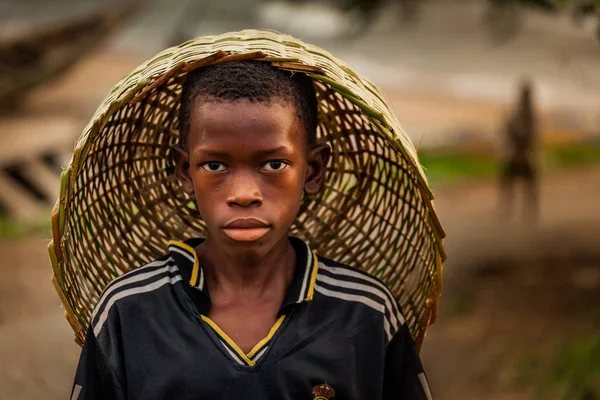 Yongoro Сьєрра Леоне Червня 2013 Західної Африки Невідомі Хлопчика Селі — стокове фото