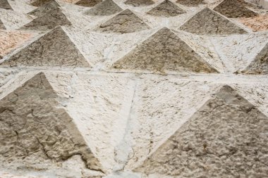 Ferrara, İtalya - 01 Mayıs 2018: elmas saraylar Ferrara, Emilia Romagna, İtalya'nın ayrıntılarını