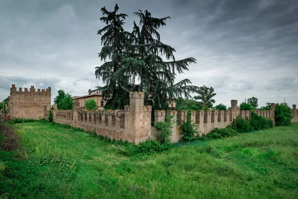 Bentivoglio Itália Maio 2018 Castelo Bentivoglio Foi Construído Entre 1475 — Fotografia de Stock