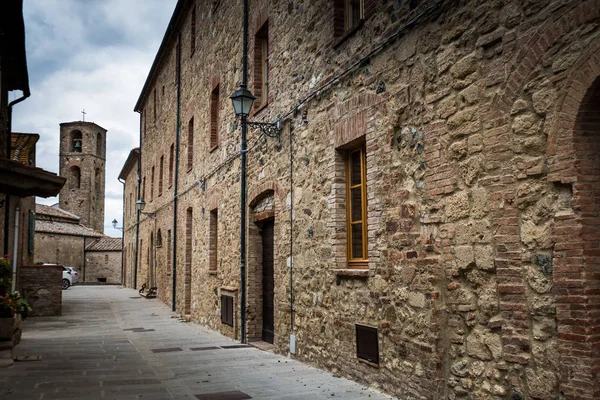 Montecastelli Pisa Toskana Kesir Castelnuovo Val Cecina Önemli Bir Kilise — Stok fotoğraf