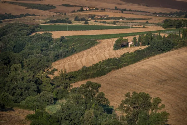 Pastina Pisa Toscana Paesaggio Campagna Nella Valle Tra Antico Borgo — Foto Stock