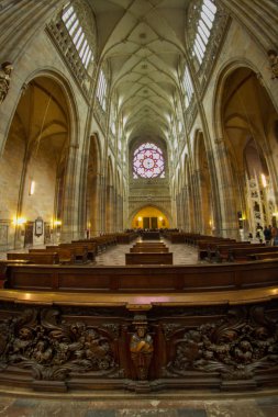 İç St Vitus Katedrali, Wenceslaus ve Adalbert, Prague, Çek Cumhuriyeti