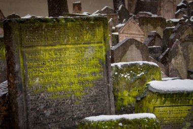 Prague, Çek Cumhuriyeti - Prague Old Jewish Cemetery