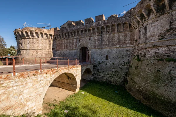 Porta Nuova Oder Porta Salis Mit Den Beiden Xvi Jahrhundert — Stockfoto