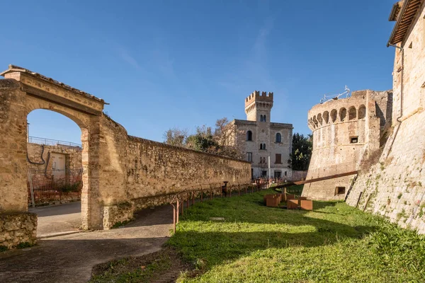 Porta Nuova Porta Salis Δύο Κυκλικούς Πύργους Αναγέννησης Χτίστηκε Αιώνα — Φωτογραφία Αρχείου