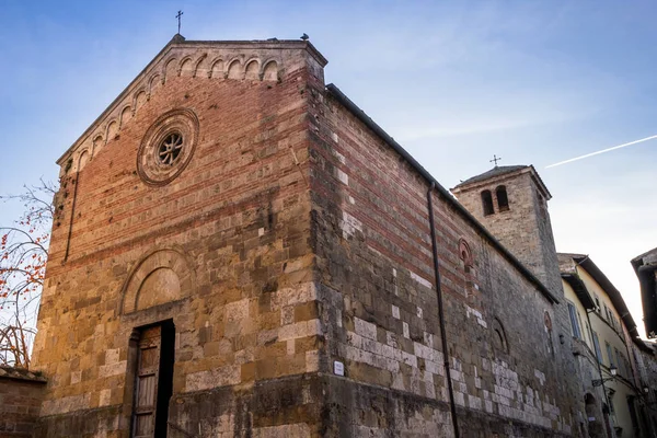 Kostel Santa Maria Canonica Místem Katolické Bohoslužby Nachází Historickém Centru — Stock fotografie