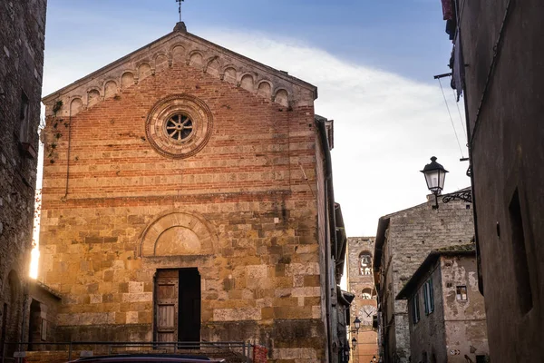 Igreja Santa Maria Canonica Lugar Culto Católico Localizado Centro Histórico — Fotografia de Stock