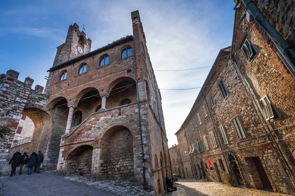 Palácio Municipal Palazzo Comunale Suvereto Província Livorno Toscana Itália — Fotografia de Stock