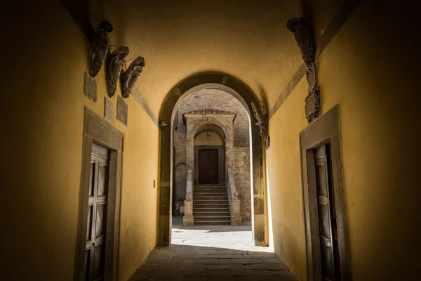 Cortona Italien Mai 2018 Der Mittelalterliche Sitz Des Maec Wurde — Stockfoto