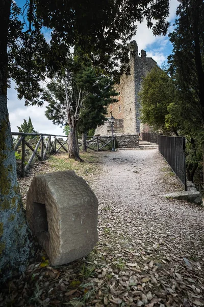 Cortona Italien Mai 2018 Die Festung Girifalco Befindet Sich Höchsten — Stockfoto
