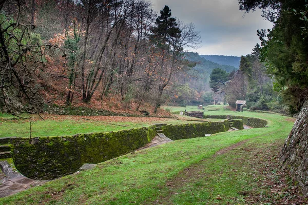 Acueducto Guamo Cerca Lucca Toscana Italia Construido Por Lorenzo Nottolini — Foto de Stock