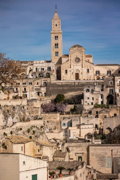 Matera, Італія-Європейська столиця культури для 2019 — стокове фото