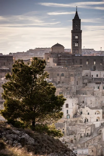 Matera, Італія-Європейська столиця культури для 2019 — стокове фото