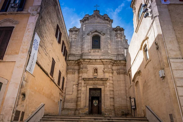 Matera, Італія-Європейська столиця культури для 2019 — стокове фото