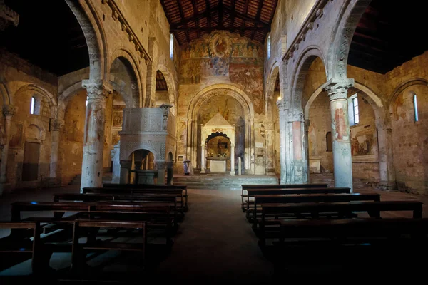 Tuscania, provincie Viterbo, Latium, Itálie, Evropa — Stock fotografie