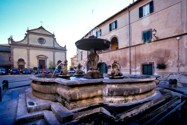 Tuscania, provincie Viterbo, Latium, Itálie, Evropa — Stock fotografie