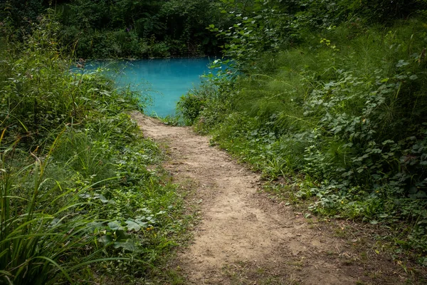 Colle Val d'Elsa, Elsa River park, Tuscany — Stock Photo, Image