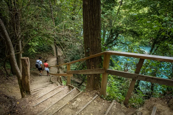 Colle Val d'Elsa, Elsa River park, Tuscany — Stock Photo, Image