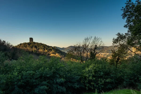 Ripafratta Fortress San Paolino Stands Banks Serchio River Municipality San — Stock Photo, Image