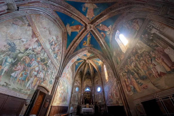 Cappella Della Croce Giorno Adyacente Iglesia San Francesco Propiedad Familia — Foto de Stock