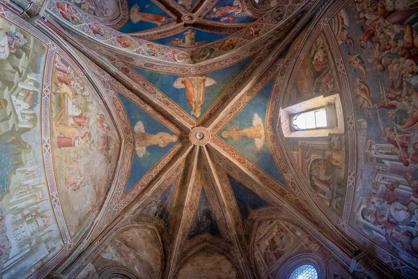 Cappella Della Croce Giorno Adjacente Igreja San Francesco Propriedade Família — Fotografia de Stock
