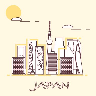 Olağandışı Japon Mimarlık. Ünlü Binası ve gökdelenler. Seyahat ve eğlence.