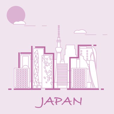 Olağandışı Japon Mimarlık. Ünlü Binası ve gökdelenler. Seyahat ve eğlence.