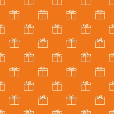 Hediye kutuları ile Seamless modeli sargılı şerit ve yay ile.