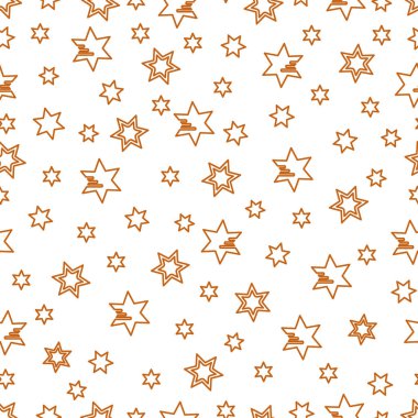 Yıldız ile Seamless modeli. Noel ve yeni yıl 2019 arka plan. Ambalaj Kağıt, kumaş ve diğer yazdırma için tasarım.